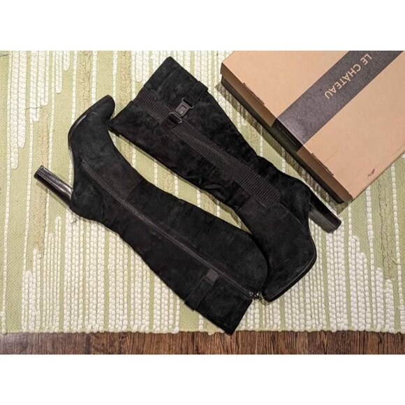 BNIB Genuine Leather high heel tall boots, Size 39 - Picture 2 of 5